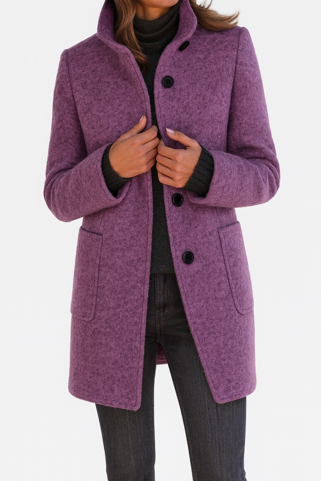 Stella™ | Veste femme à col montant