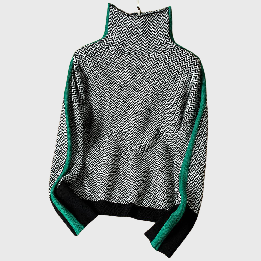 Pull à col roulé